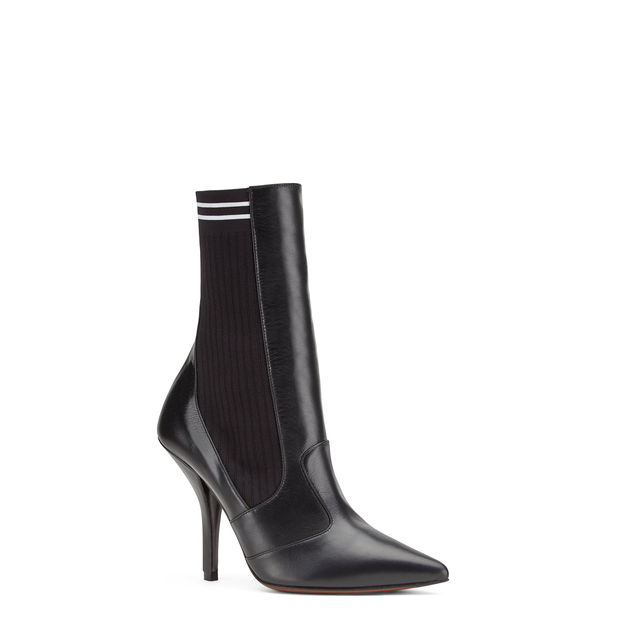 Bottes Rockoko en cuir - Noir