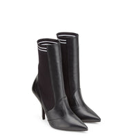 Bottes Rockoko en cuir - Noir