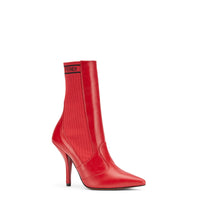 Bottes Rockoko en cuir - Rouge