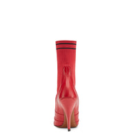 Bottes Rockoko en cuir - Rouge
