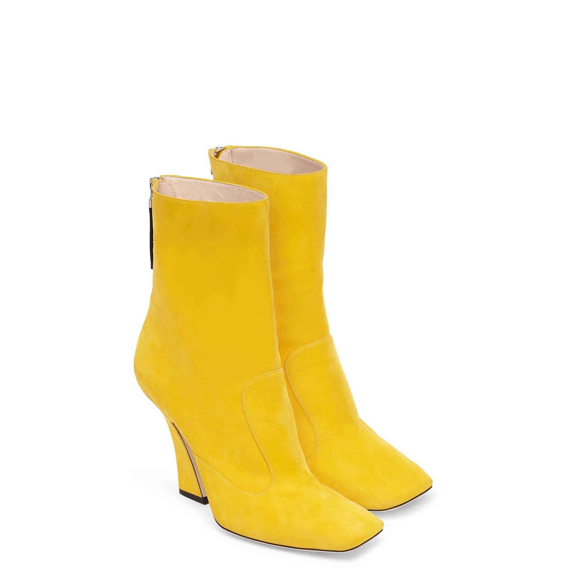 Bottines FFreedom en cuir - Jaune