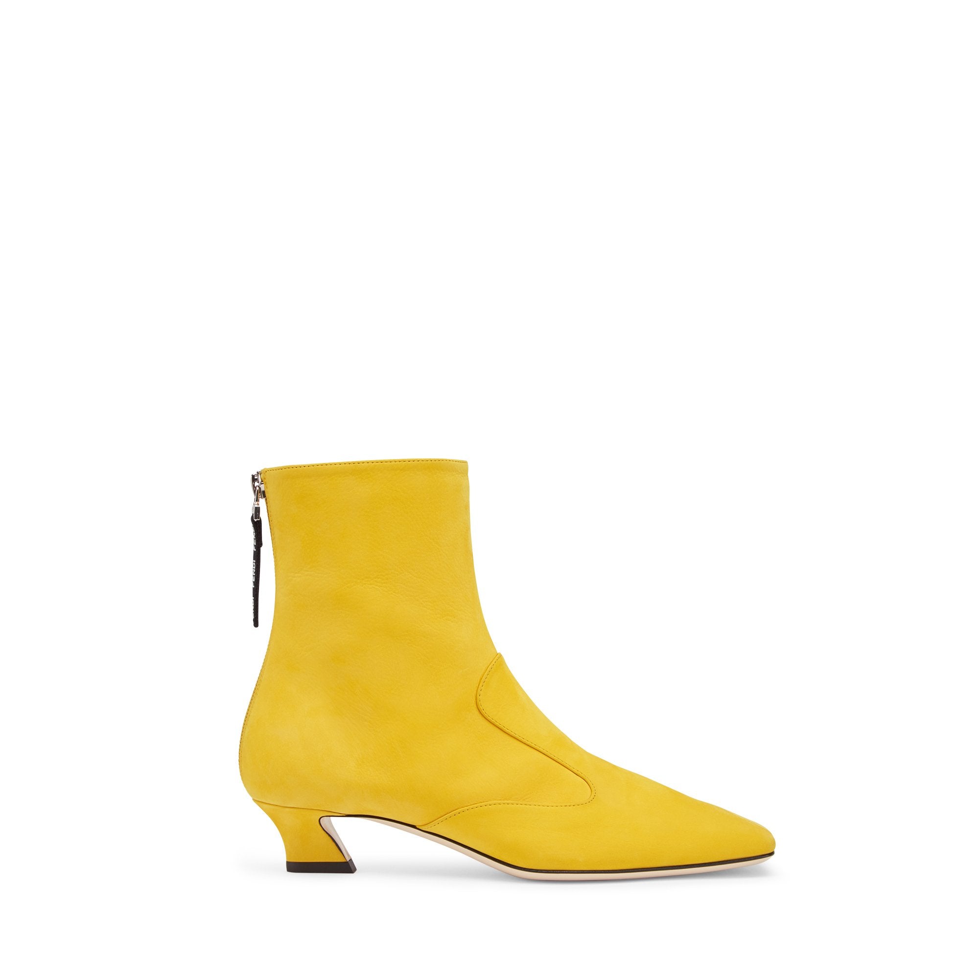 Bottines FFreedom en cuir - Jaune