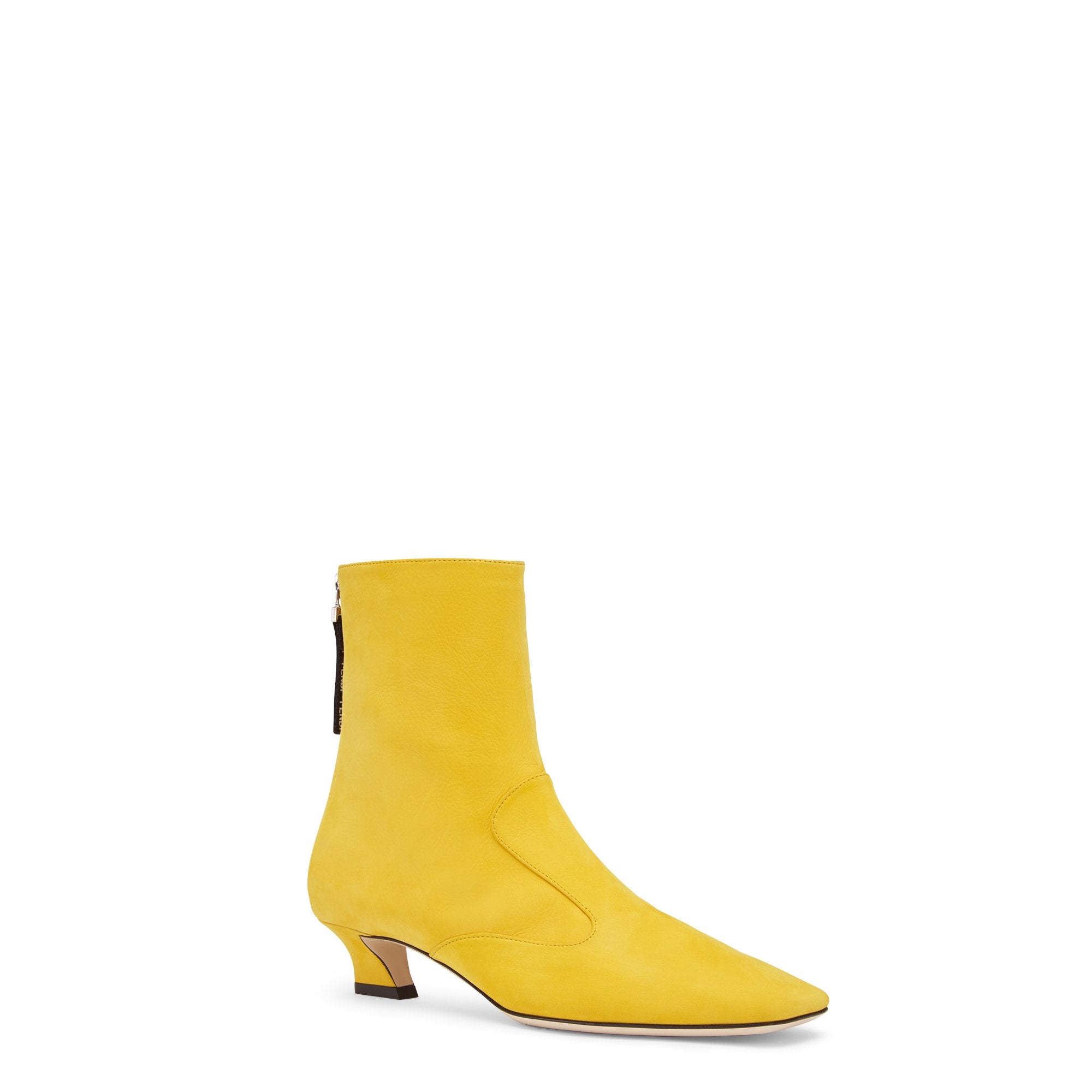 Bottines FFreedom en cuir - Jaune