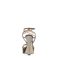 Sandales colibrì en cuir - Noir