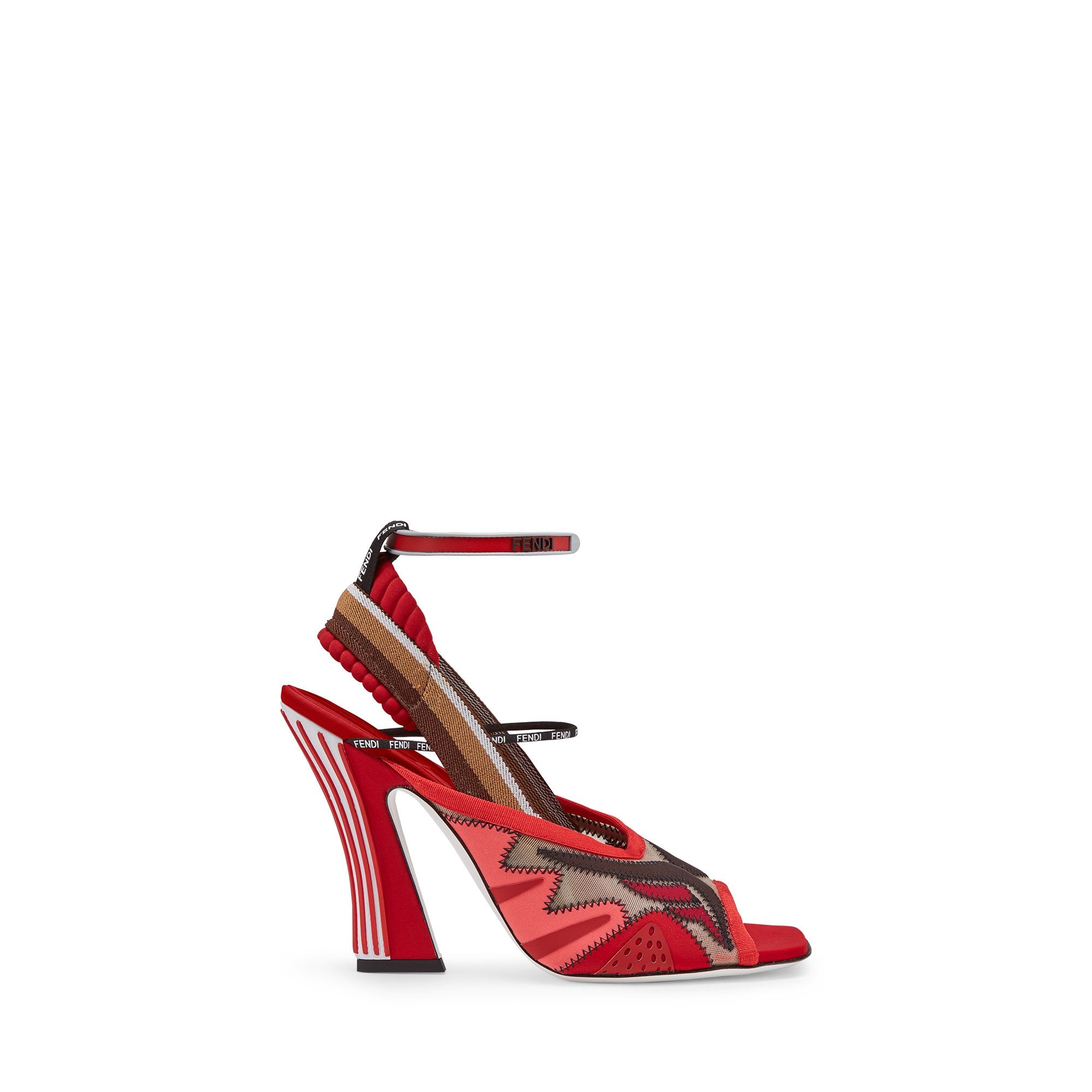Sandales haute FFreedom - Rouge