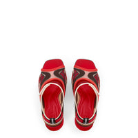Sandales haute FFreedom - Rouge