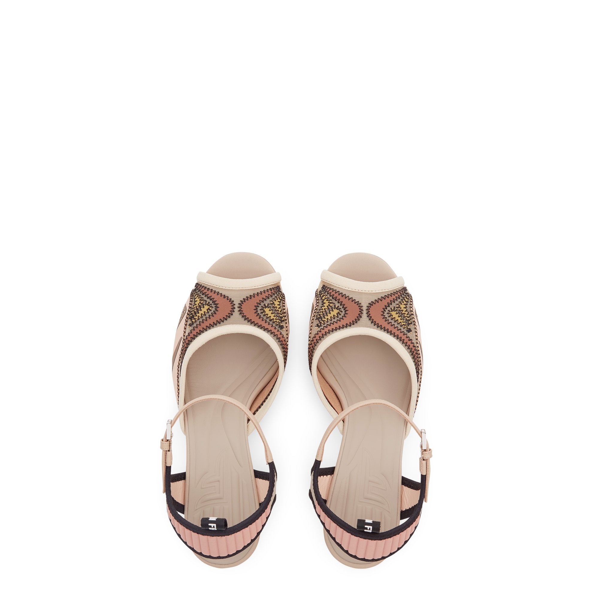 Plate-forme FFreedom - Beige & Rose