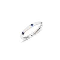 Bague Lucciole en Or Blanc 18K & Saphir Bleu