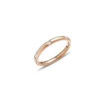 Bague Lucciole en Or Rose 18K & Diamant Blanc