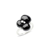 Bague Capri Ceramica en Or Blanc 18K & Diamant Blanc et Céramique