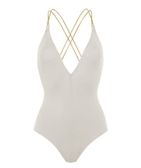 Maillot une pièce décolleté Blondi - Crique & Doré