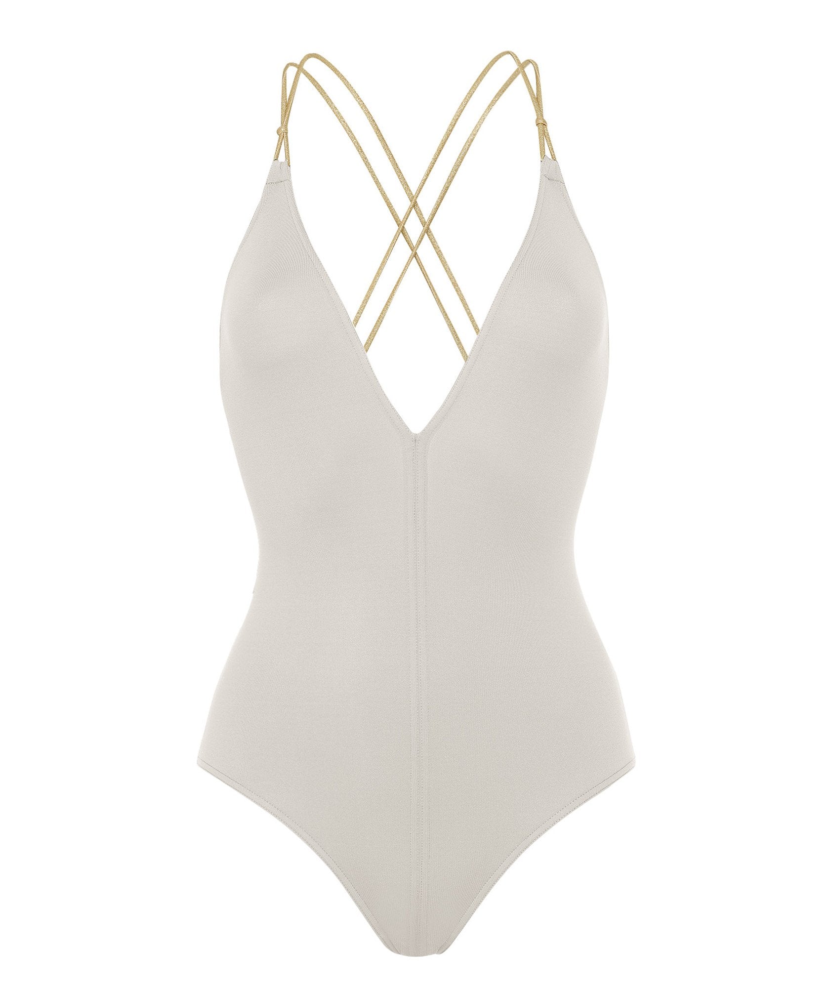 Maillot une pièce décolleté Blondi - Crique & Doré