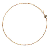 Collier Sabbia en Or Rose 18K & Diamant Brun