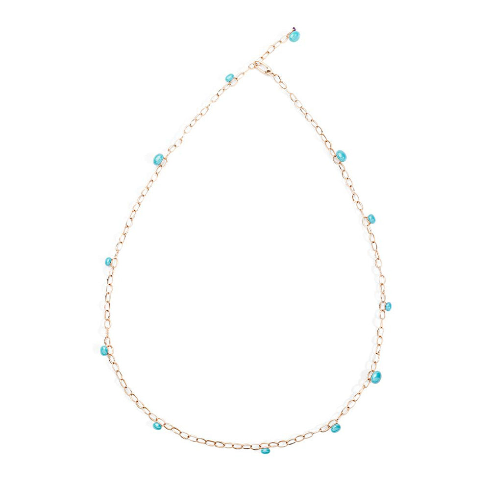 Collier Capri Ceramica en Or Rose 18K & Améthyste et Céramique
