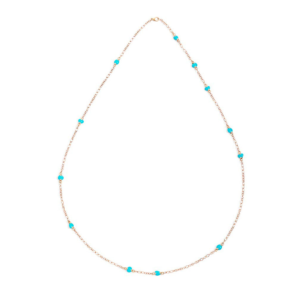 Collier Capri Ceramica en Or Rose 18K & Céramique