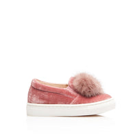 FLUFFY HEART BABY - Rose antique