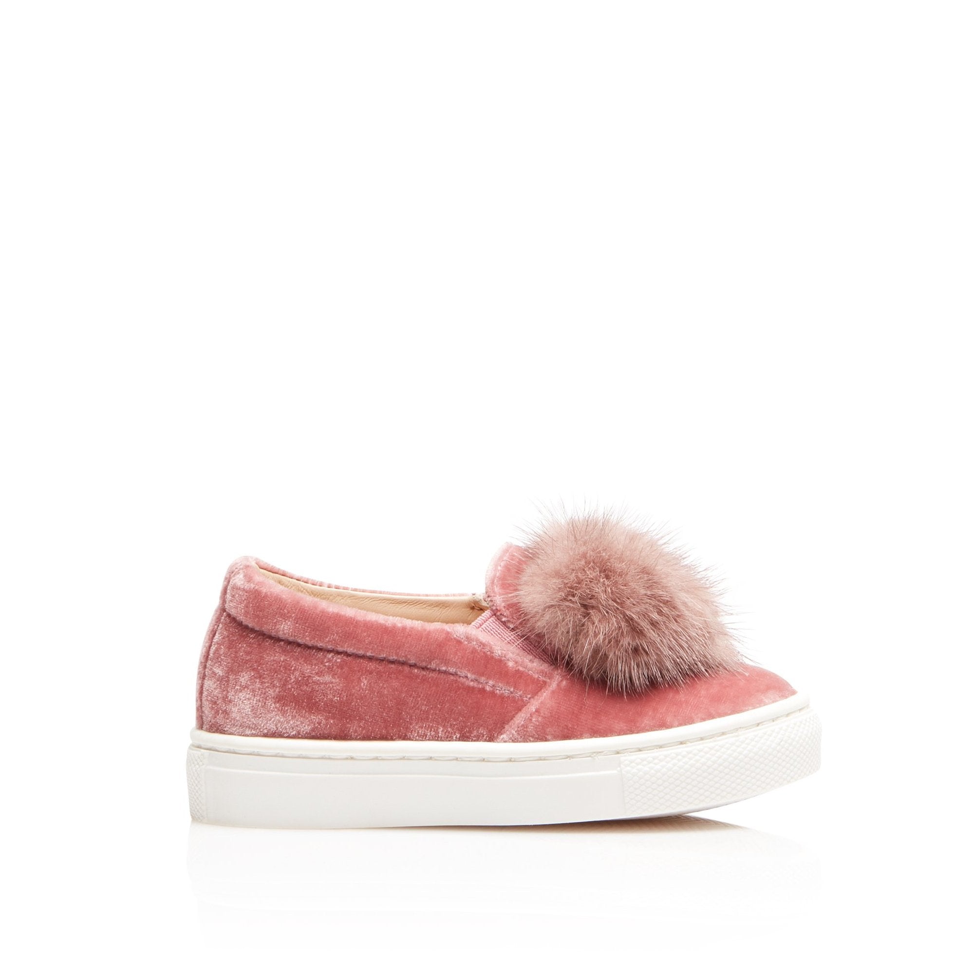FLUFFY HEART BABY - Rose antique