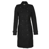 The Sandringham Trench long - Black