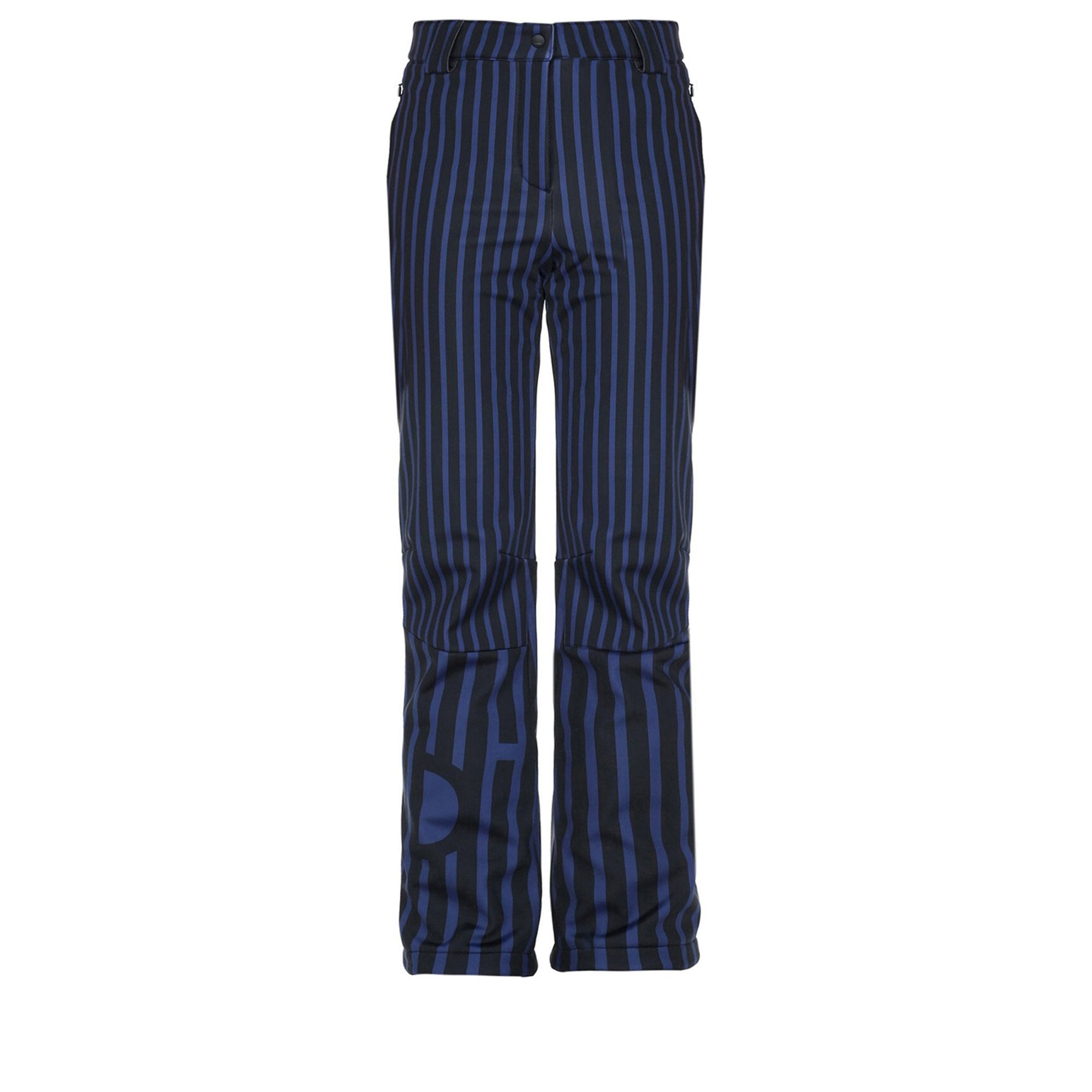 Pantalon de ski à rayures - Bleu & Noir