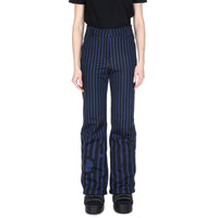 Pantalon de ski à rayures - Bleu & Noir