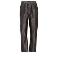 Pantalon métallisé - Marron foncé