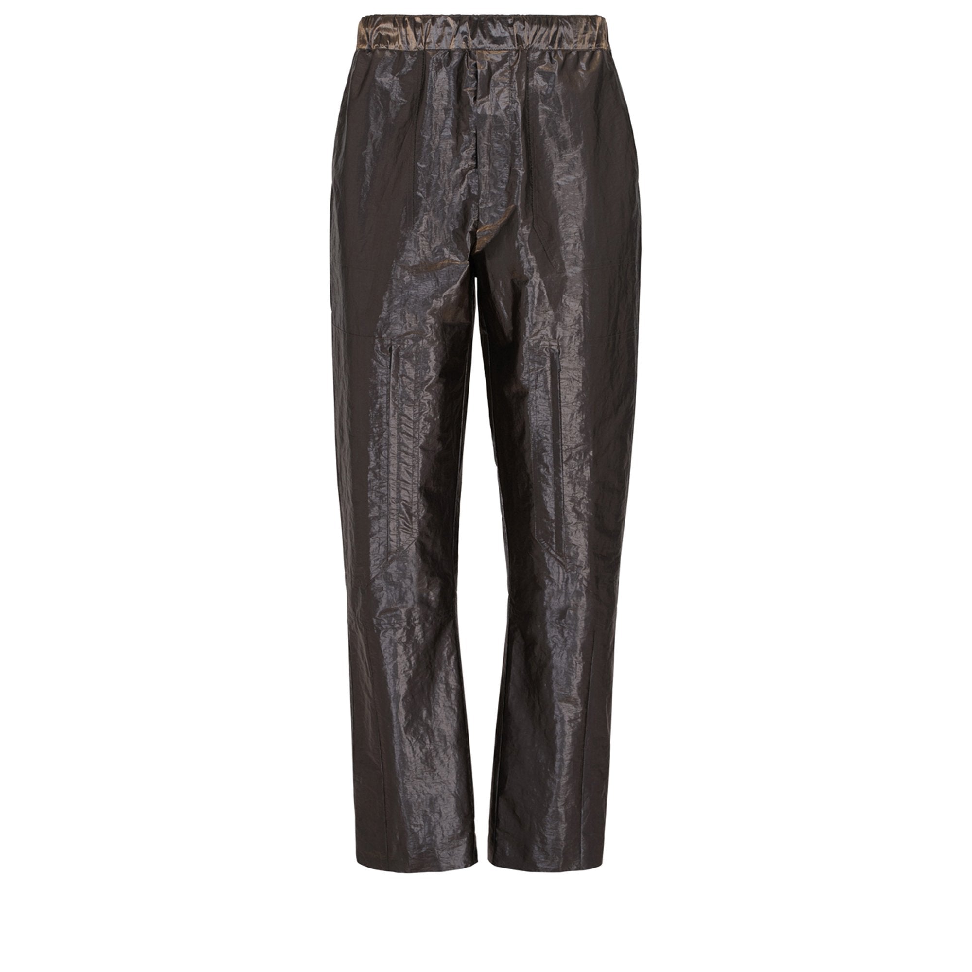 Pantalon métallisé - Marron foncé