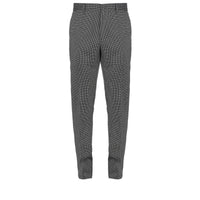 Pantalon coupe regular en laine - Gris