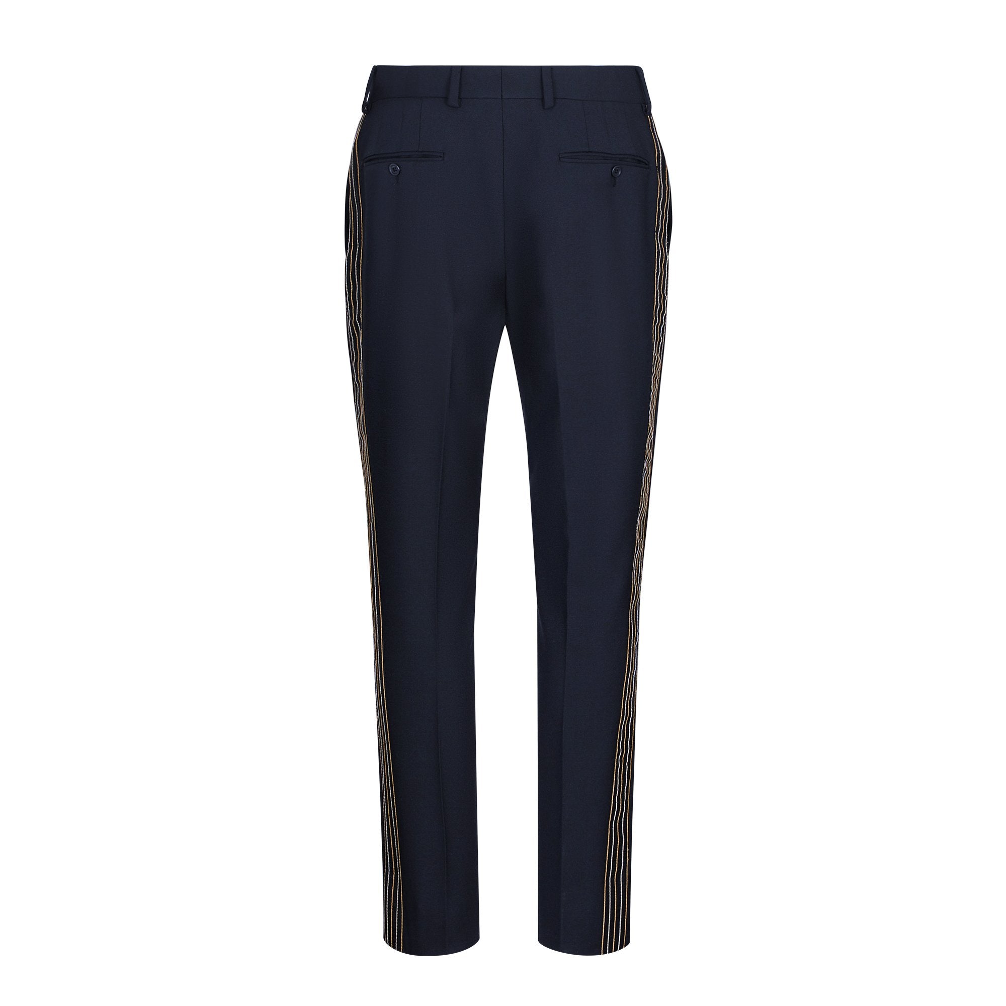 Pantalon coupe regular - Bleu