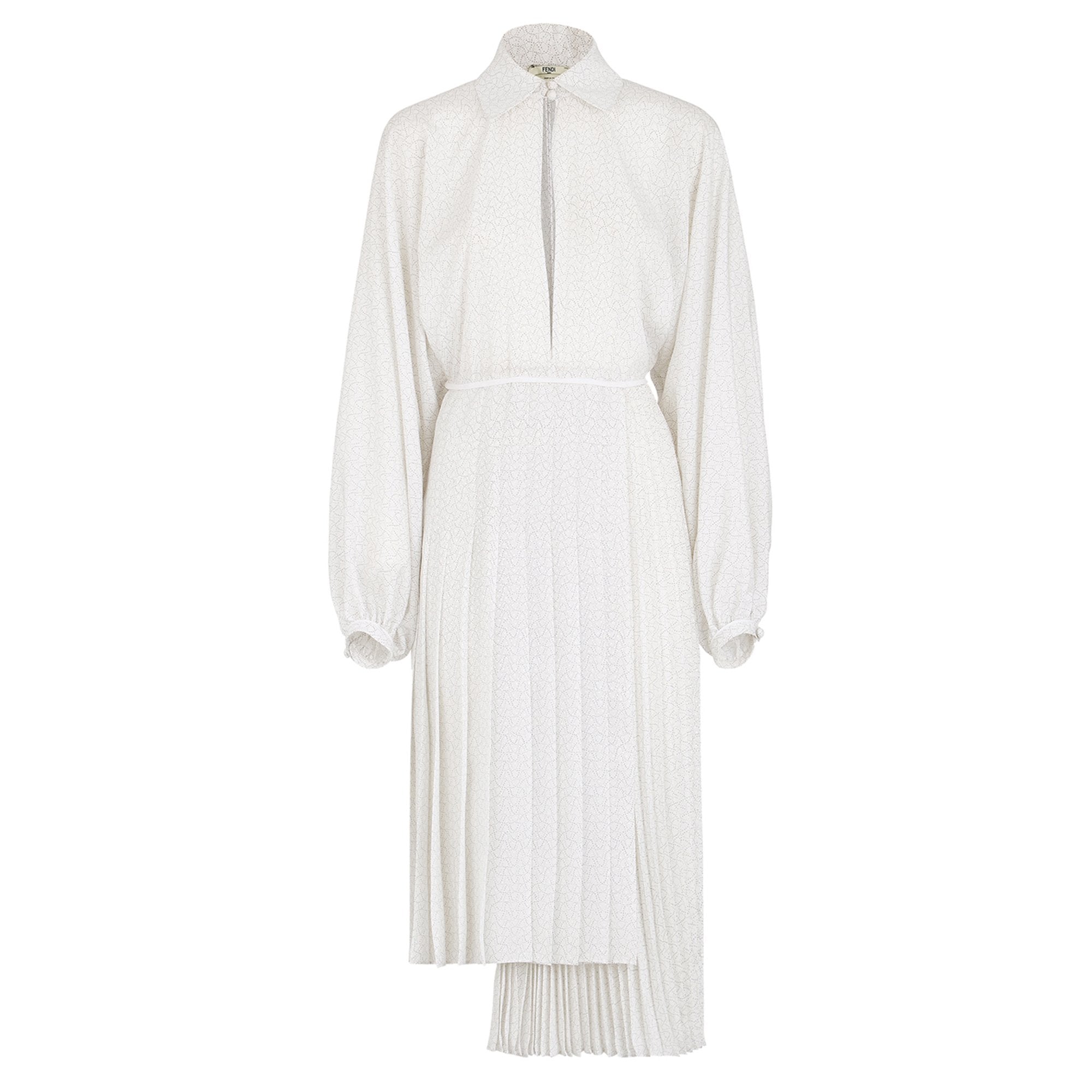 Robe en soie - Blanc