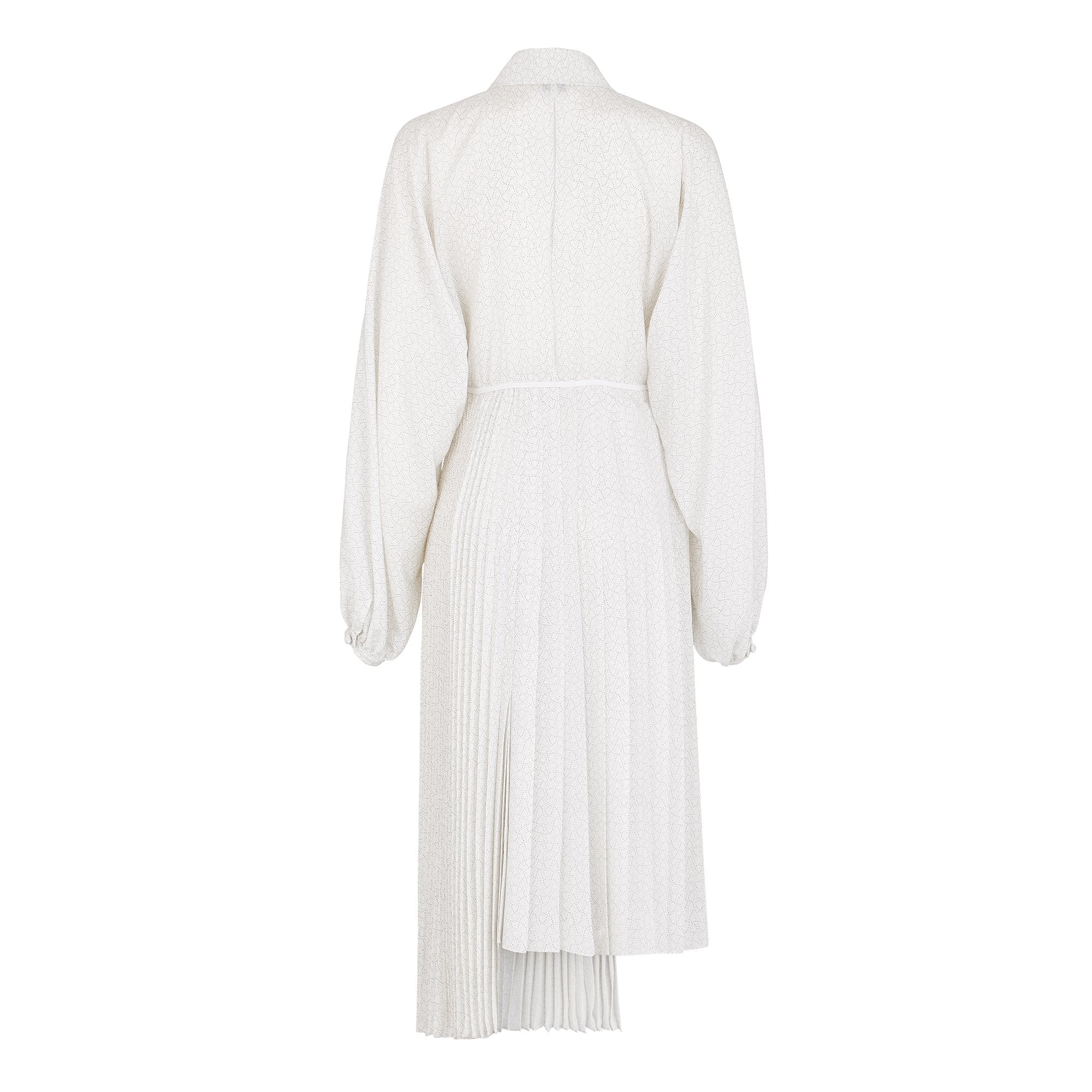 Robe en soie - Blanc