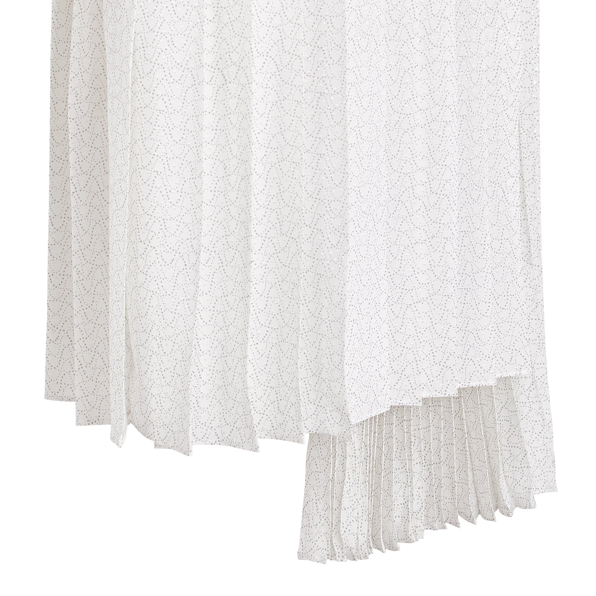 Robe en soie - Blanc