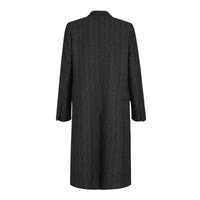 Manteau Boxy en jacquard - Noir