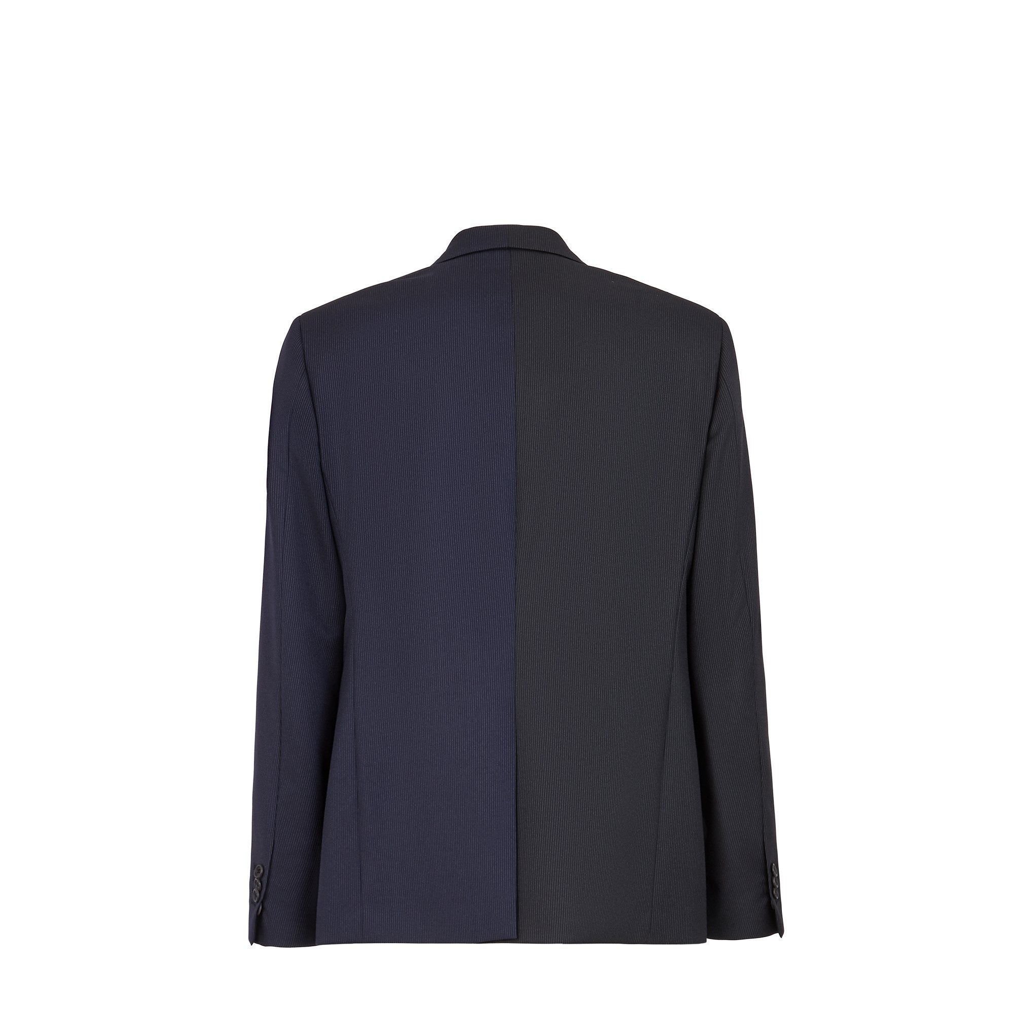 Veste slim en laine - Bleu