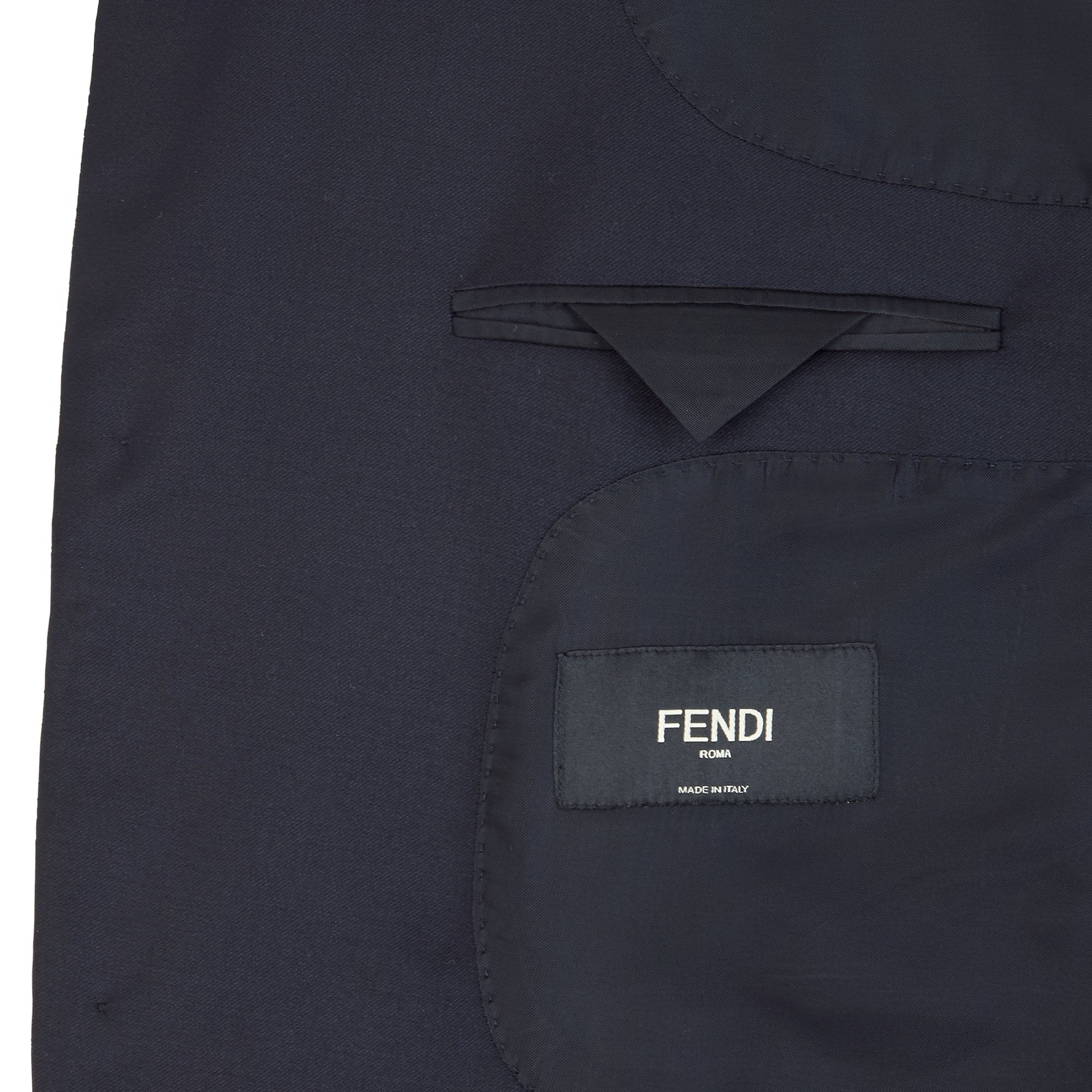 Veste slim en laine - Bleu