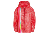 Blouson en nylon Roma Amor Wave - Rouge