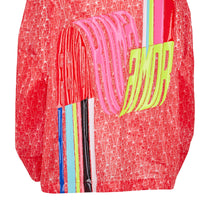 Blouson en nylon Roma Amor Wave - Rouge