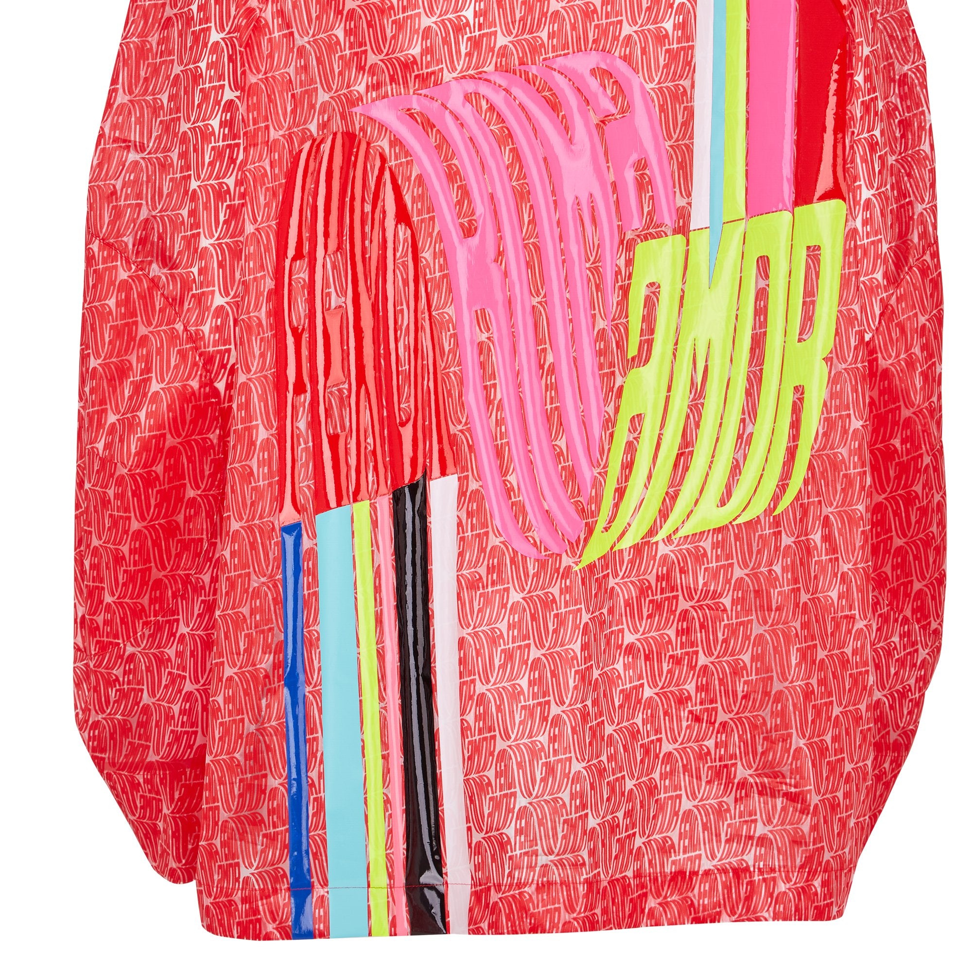 Blouson en nylon Roma Amor Wave - Rouge