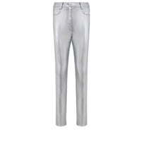 Pantalon slim - Argent