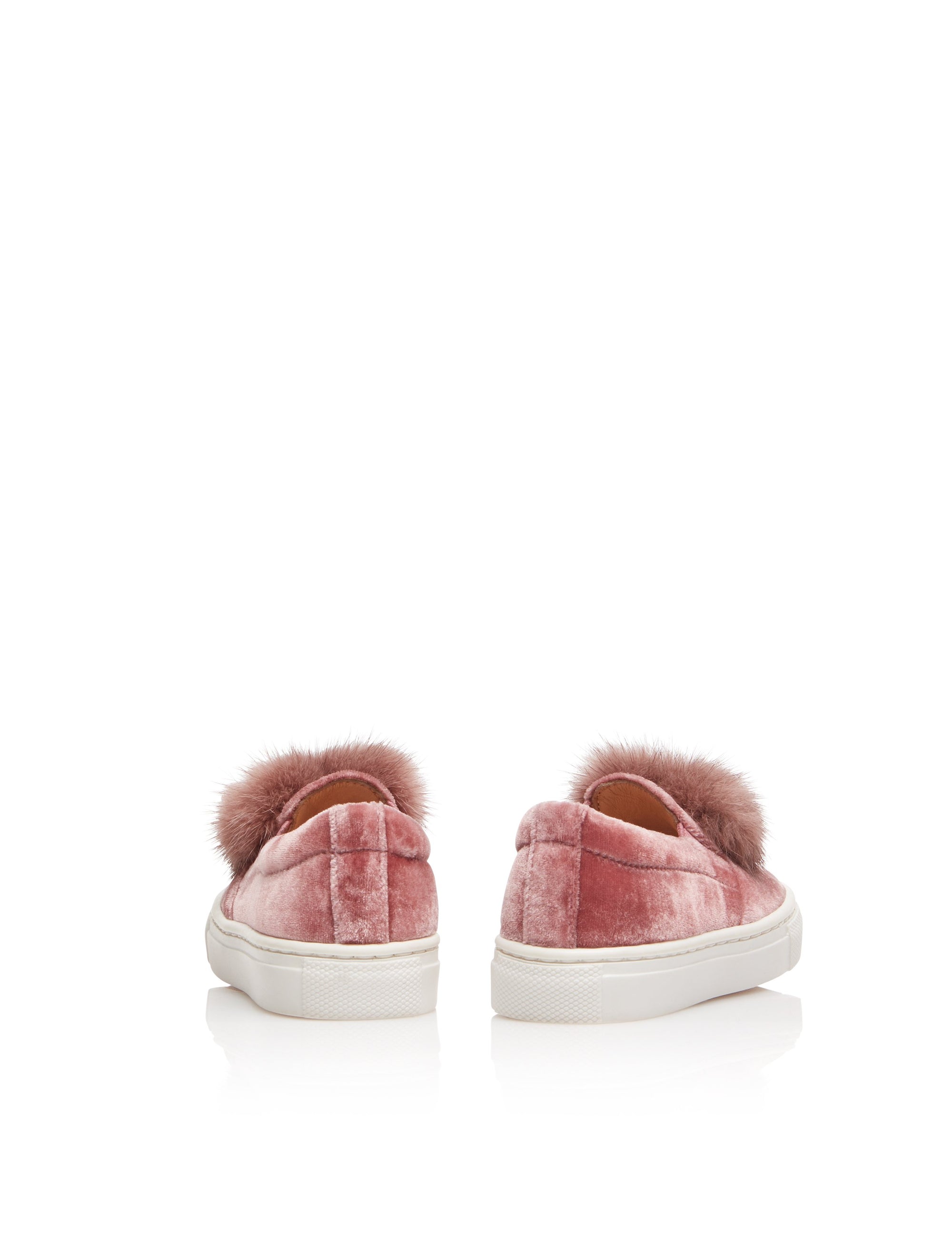FLUFFY HEART BABY - Rose antique