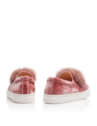 FLUFFY HEART MINI - Rose antique