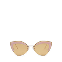 Lunettes Fendi glass - Or & Rose glitter