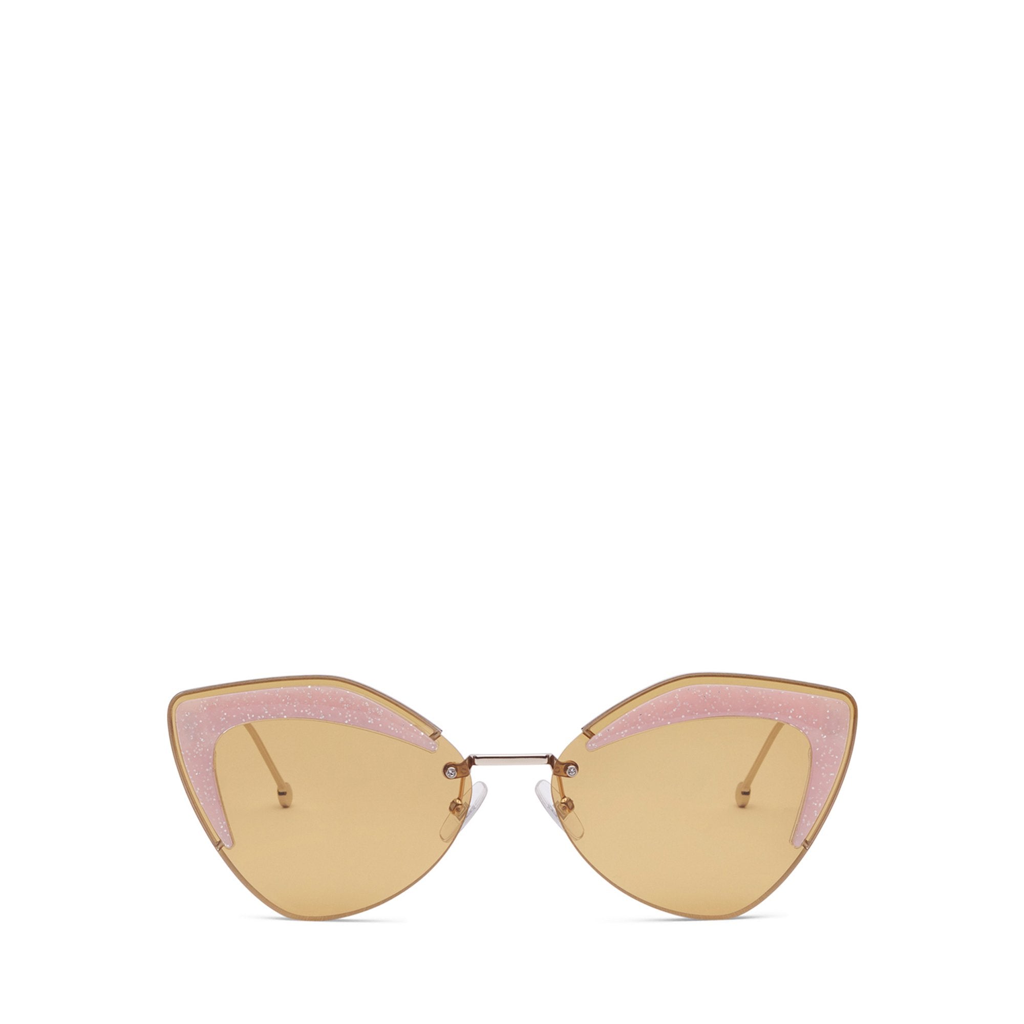 Lunettes Fendi glass - Or & Rose glitter