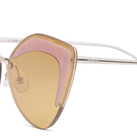 Lunettes Fendi glass - Or & Rose glitter