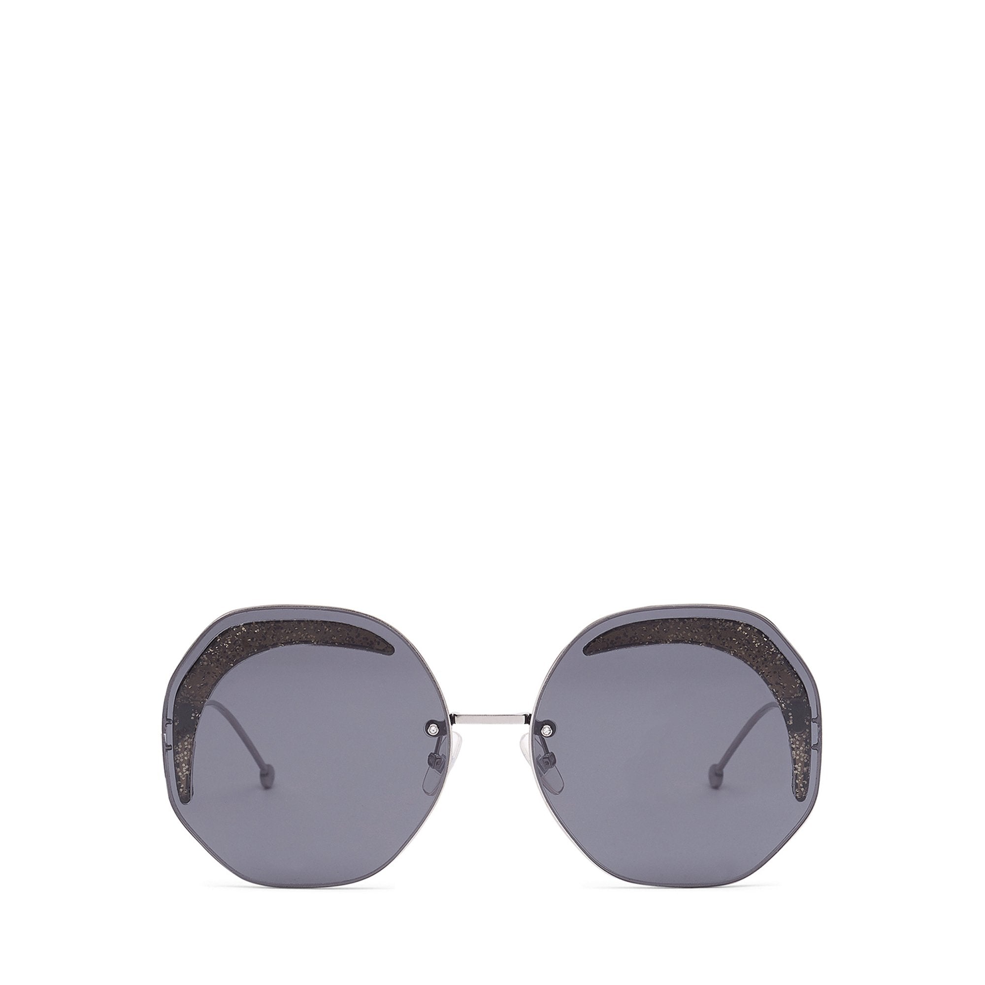 Lunettes Fendi glass octogonales - Noir