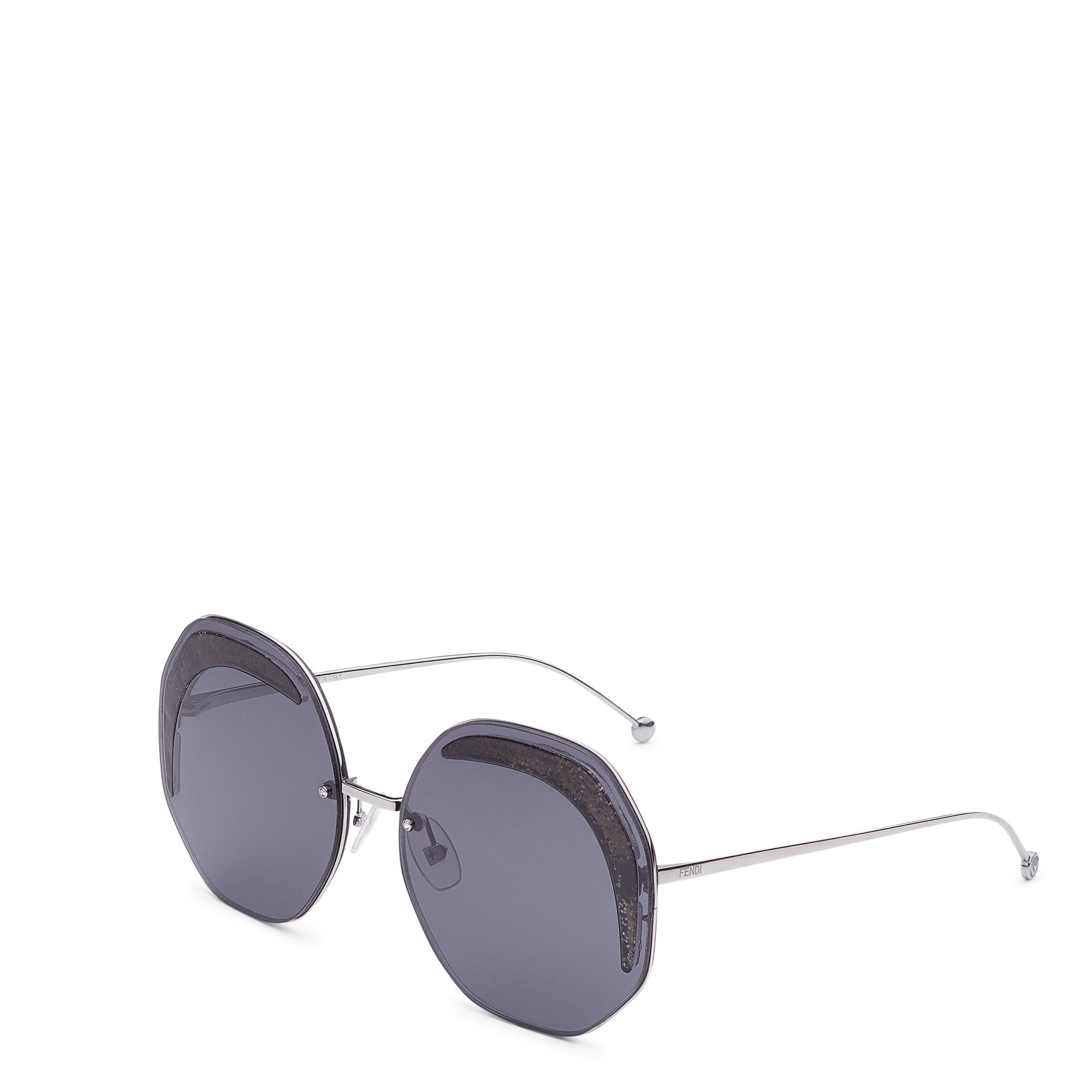 Lunettes Fendi glass octogonales - Noir