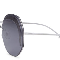 Lunettes Fendi glass octogonales - Noir