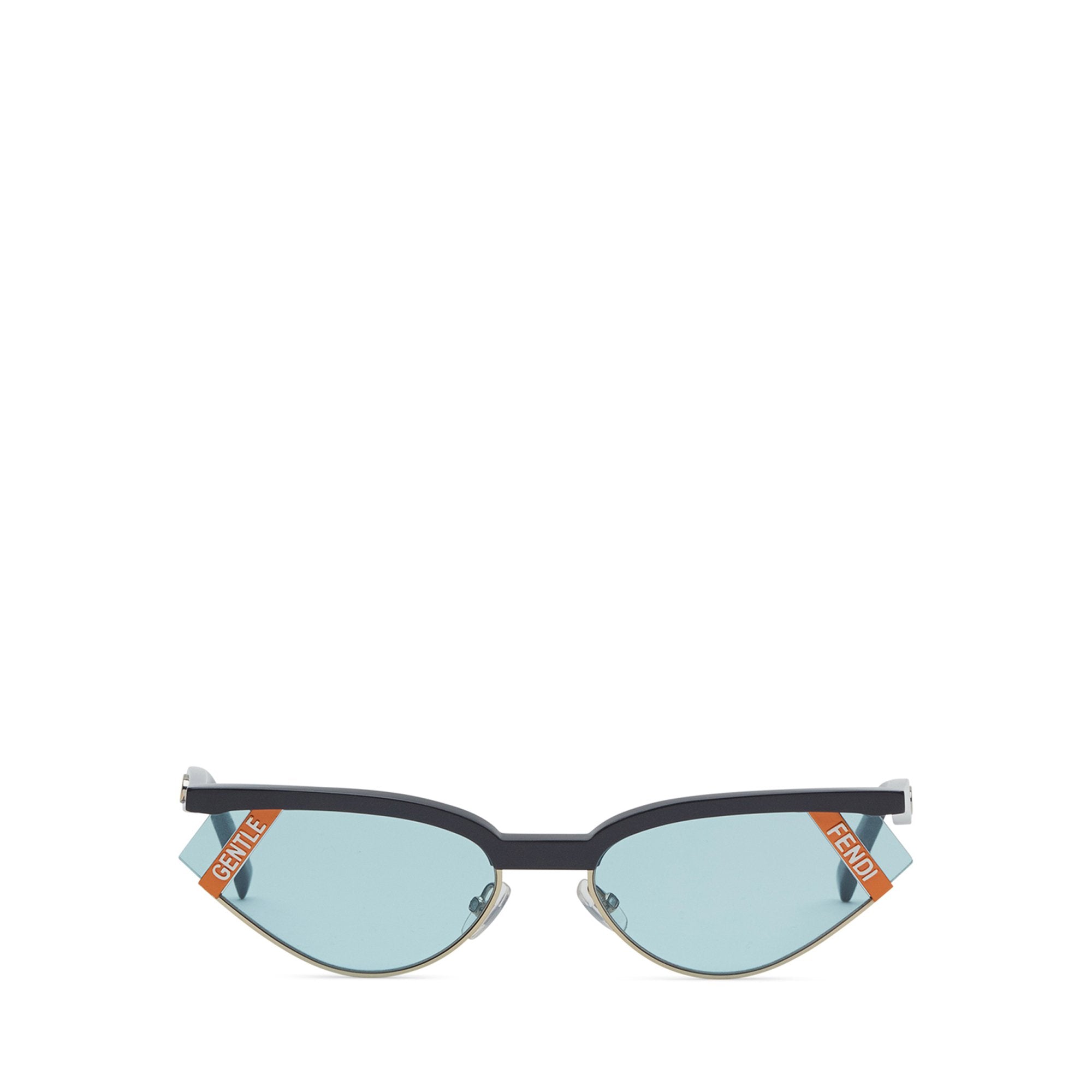 Lunettes gentle Fendi n° 1 - Gris & Orange