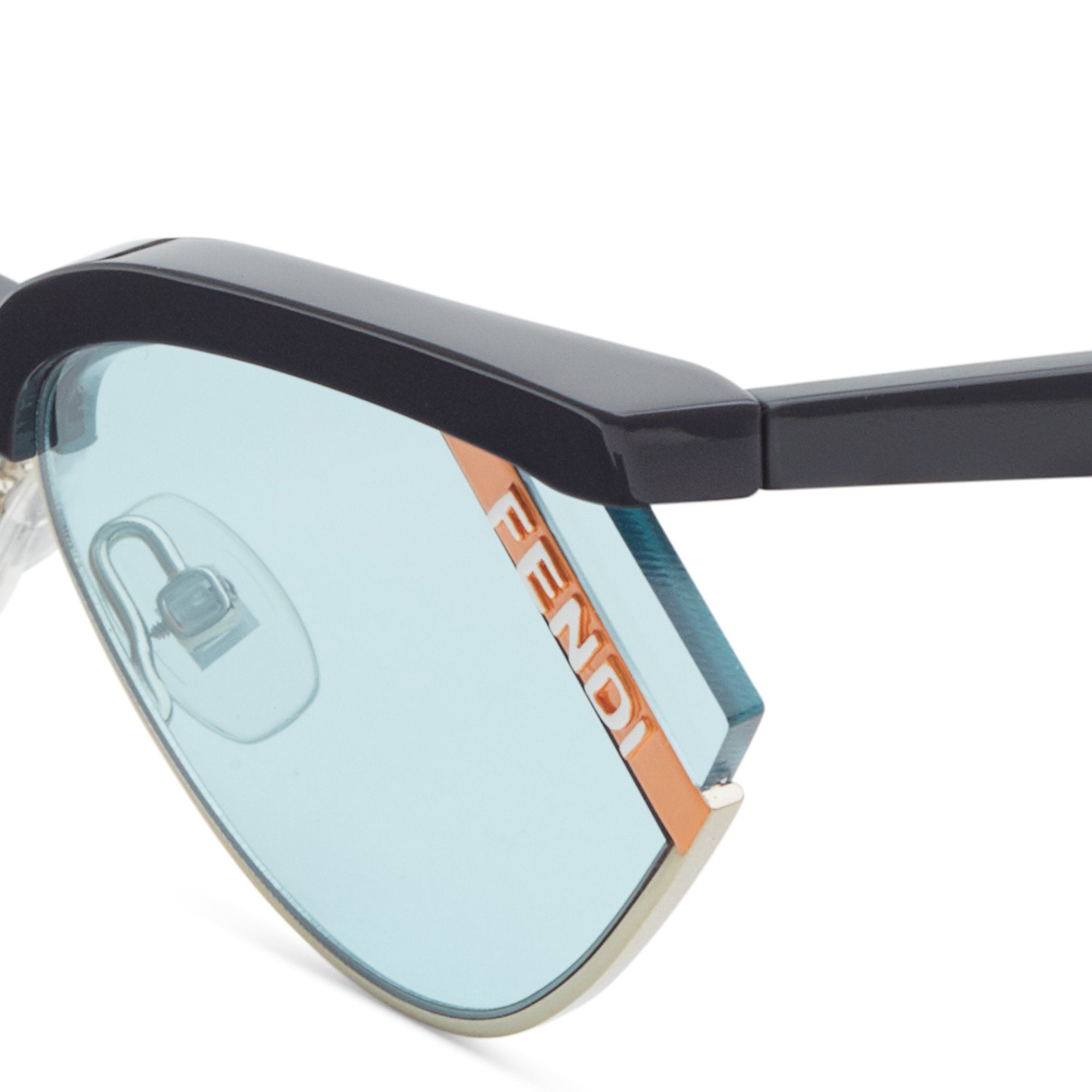 Lunettes gentle Fendi n° 1 - Gris & Orange