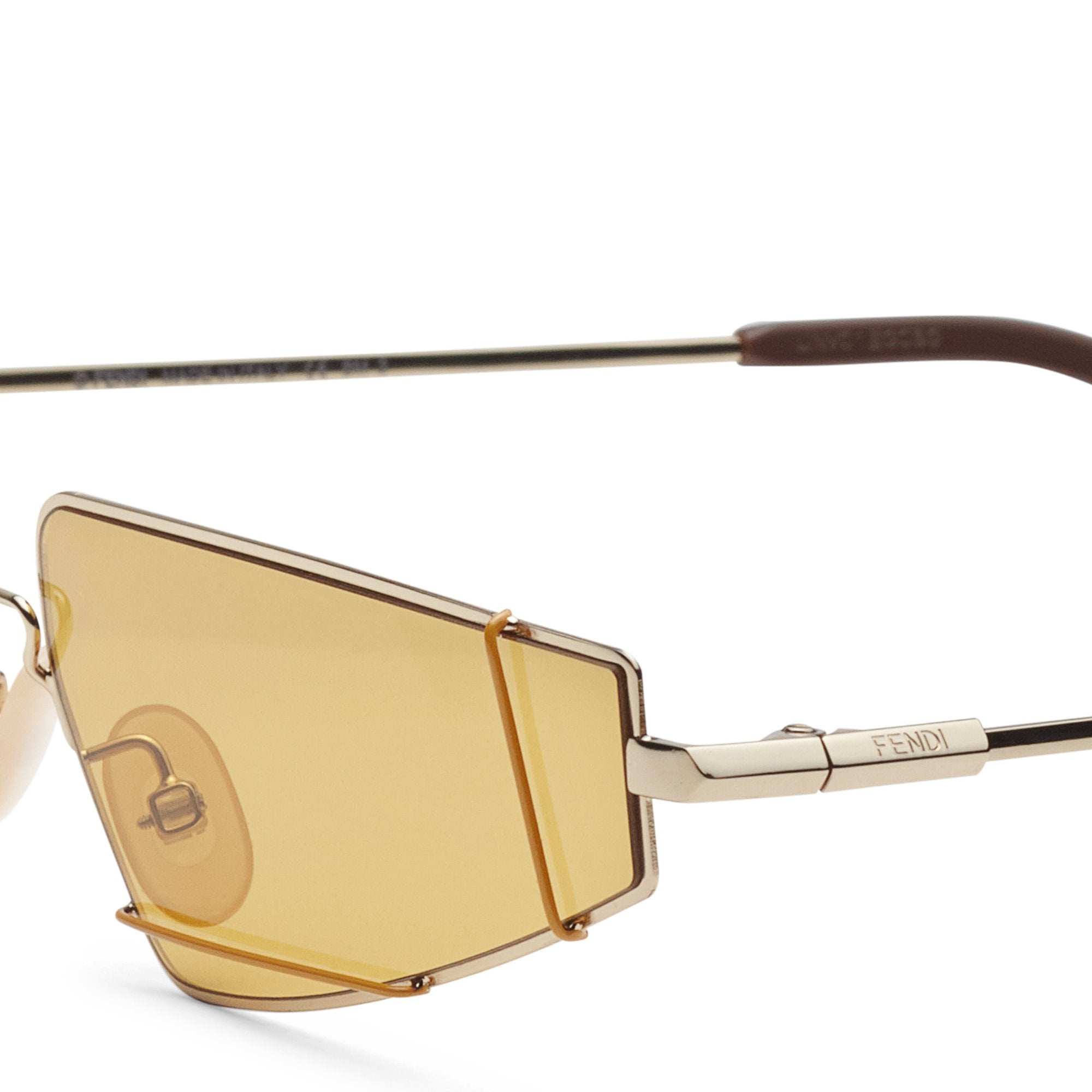 Lunettes Fendifiend - Or & Marron