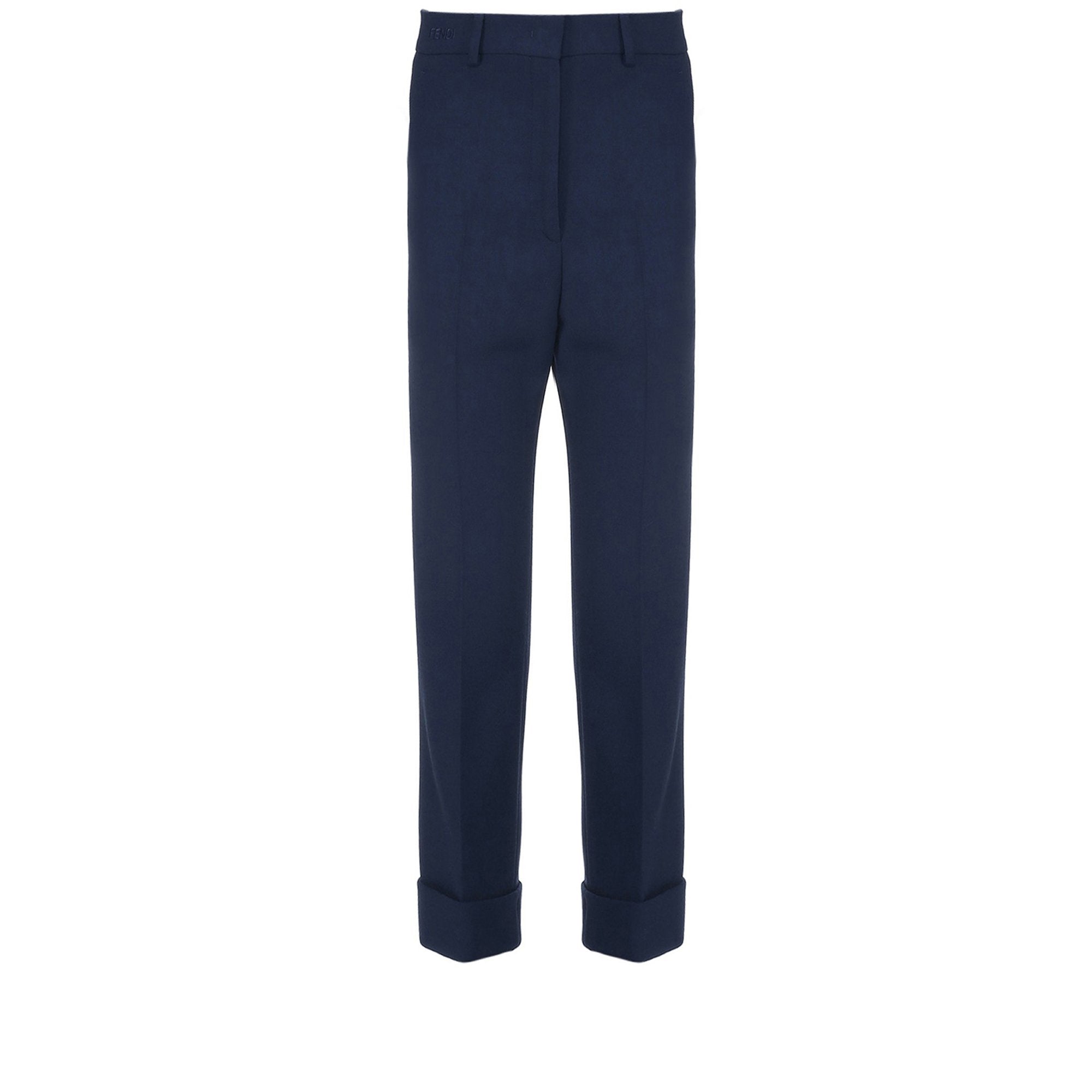 Pantalon en laine - Bleu